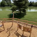 La Croix Du Vieux Pont キャンプ場 Berny-Riviere